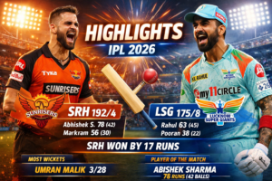  SRH vs LSG 