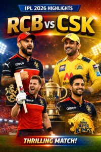 RCB vs CSK